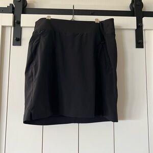 Athleta Black Skort